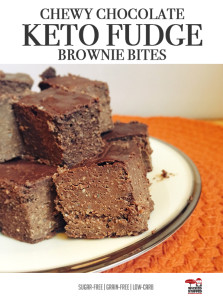 Chewy Chocolate Keto Fudge Brownie Bites - WickedStuffed Keto Recipe Blog