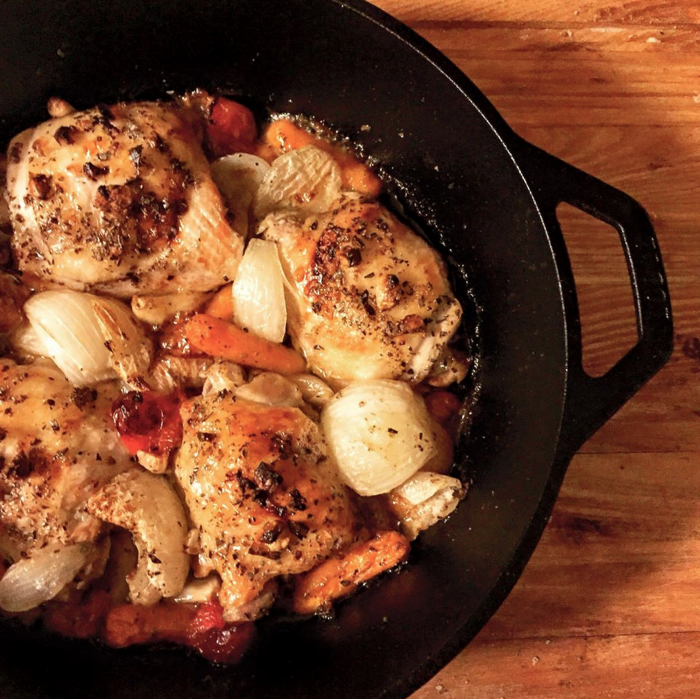 Garlicky Lebanese Chicken Thighs - WickedStuffed: A Keto Recipe Blog